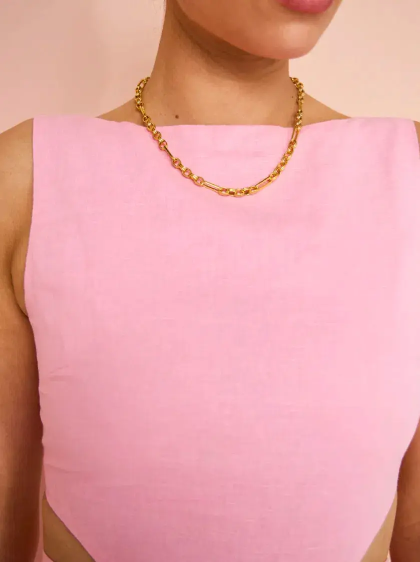 Tojha - Polly Dress In Blossom - Size 6 for rent on The Volte - main image