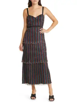 Saylor Aviva Dress Multi Size M / AU 10 for rent on The Volte - image 1