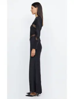 Bec & Bridge Spencer Lace Long Sleeve Maxi Dress Black Size AU 10 for rent on The Volte - image 3