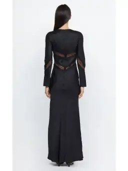 Bec & Bridge Spencer Lace Long Sleeve Maxi Dress Black Size AU 10 for rent on The Volte - image 4