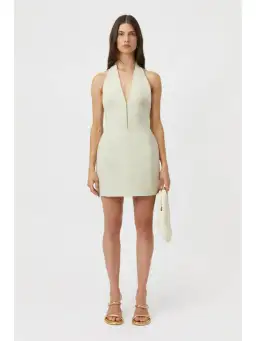 Camilla and Marc Petra Mini Dress in Pistachio Green Size AU 10