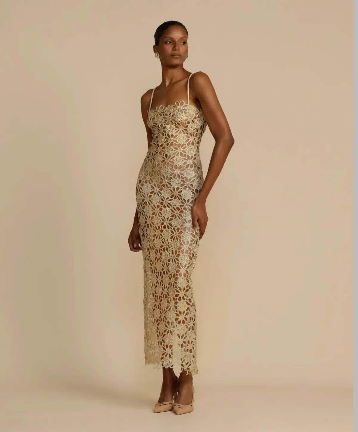Arcina Ori Kendra Dress Gold Size S / AU 8 - Image 6