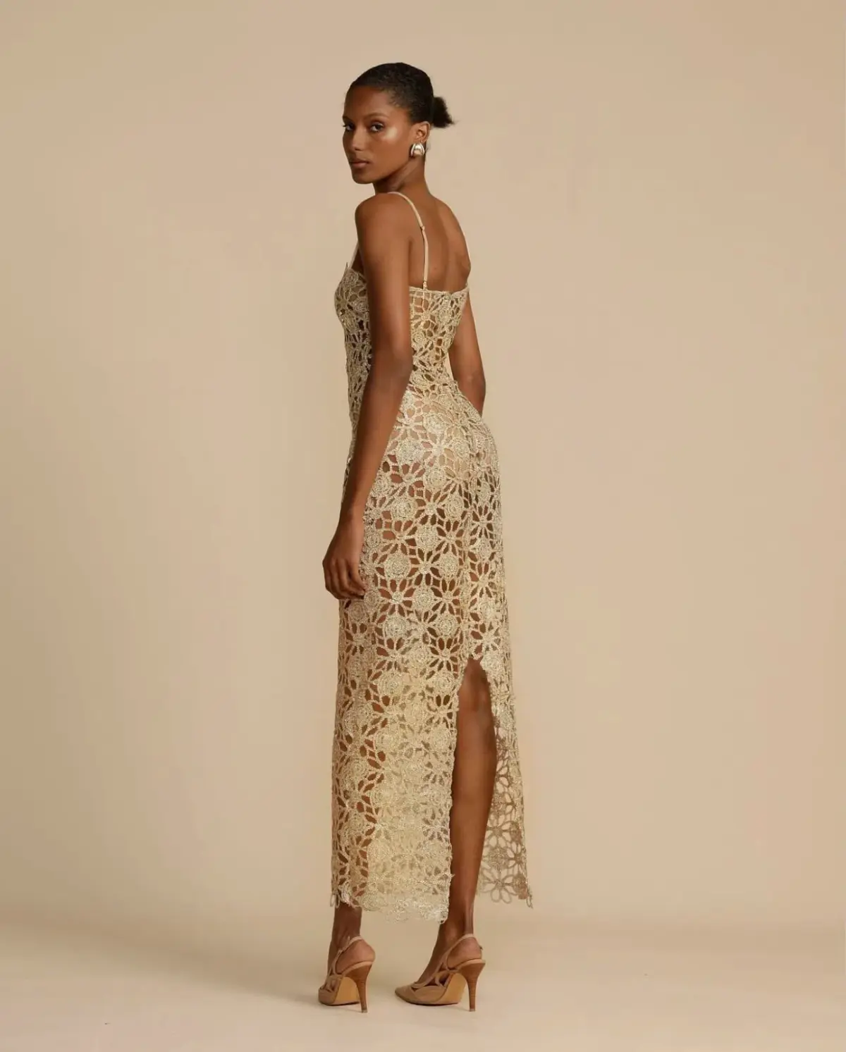 Arcina Ori Kendra Dress Gold Size S / AU 8 - Image 5