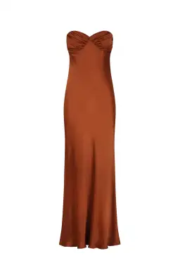 Hansen And Gretel Becca Dress in Chestnut Size Small / AU 8 for rent on The Volte - image 3