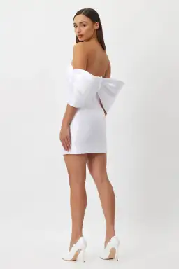 Bianca & Bridgett Eden Mini Dress White Size 16 for rent on The Volte - image 2