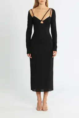 Camilla and Marc Verner Dress Black Size 8 for rent on The Volte - image 1