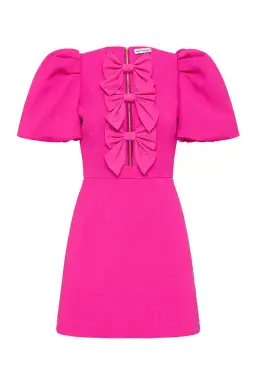 Rebecca Vallance Cecily Mini Dress Pink Size 10 for rent on The Volte - image 4