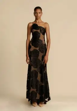 Arcina Ori Marcella Dress Black Size 10/ Medium for rent on The Volte - image 3