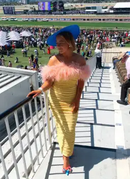 Rachel Gilbert Zion Midi Dress Yellow Size 10 for rent on The Volte - image 4