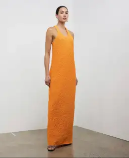 Camilla and Marc Toledo Racer Back Dress Dusty Orange Size 12 for rent on The Volte - image 1