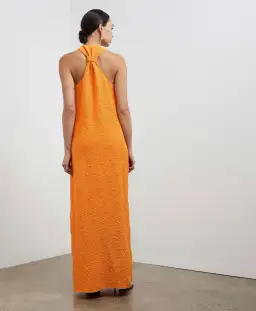 Camilla and Marc Toledo Racer Back Dress Dusty Orange Size 12 for rent on The Volte - image 3