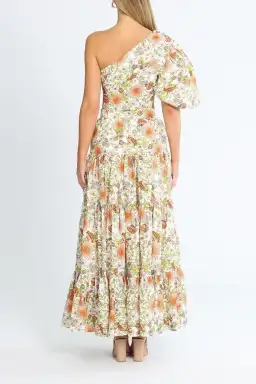 Torannce Frida Blouse & Day To Night Skirt Set Floral Size 10 for rent on The Volte - image 3