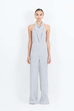 ONE FELL SWOOP Emily Linen Jumpsuit Size 8