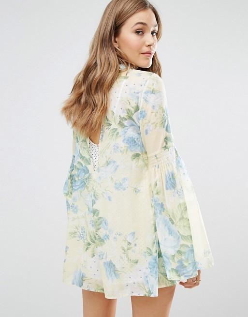 Alice McCall Pretty Hurts Playsuit Floral Size 6 for rent on The Volte - main image