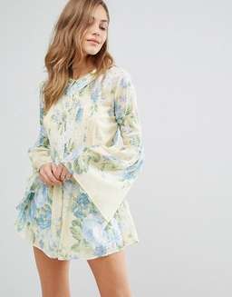 Alice McCall Pretty Hurts Playsuit Floral Size 6 for rent on The Volte - image 1