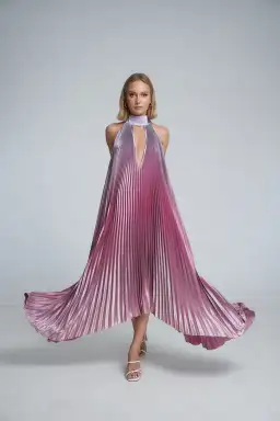 L'Idee Opera Gown Mauve Ombre Size 10 for rent on The Volte - image 1