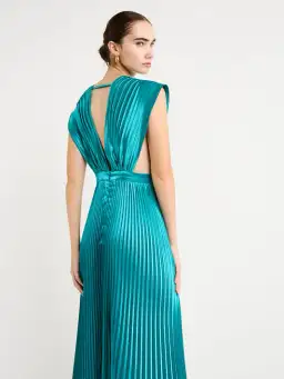 Lidee Gala Gown In Teal Size AU 10 for rent on The Volte - image 2