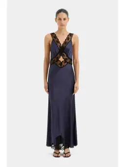Sir The Label Aries Slip Navy Dress Size 0/ AU 6 for rent on The Volte - image 1