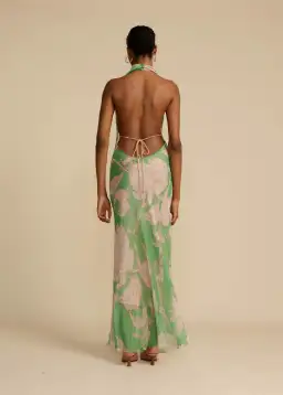 Arcina Ori Josefine Dress Green Floral Size 8 for rent on The Volte - image 3