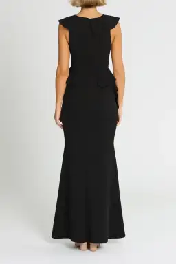 Pasduchas Verve Gown in Black Size 6 for rent on The Volte - image 3