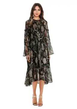 Zimmermann Lavish Braid Midi Dress Indienne Floral Size 3 / AU 14 for rent on The Volte - image 1