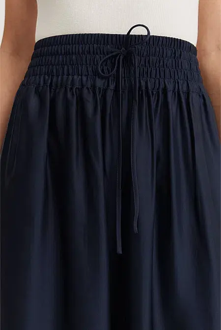 Country Road Multi Channel Palazzo Pant Navy Size AU 8 for rent on The Volte - main image