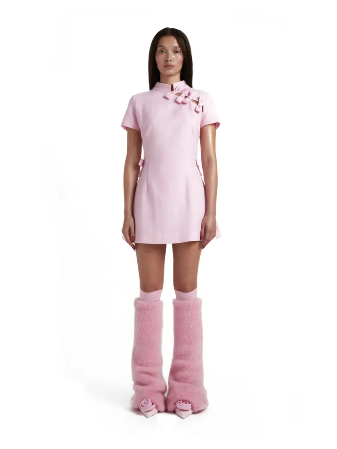 Mirae Paris Kira Mini Dress Candy Size AU 6 for rent on The Volte - main image