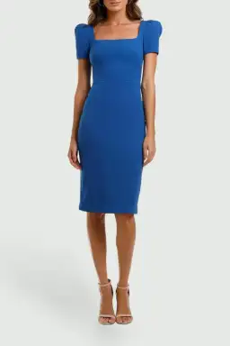 Rebecca Vallance Poppy Dress in Cobalt Size 8