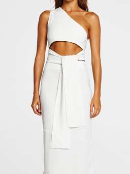 Maurie & Eve 'After Midnight Dress' White 10 for rent on The Volte - image 1