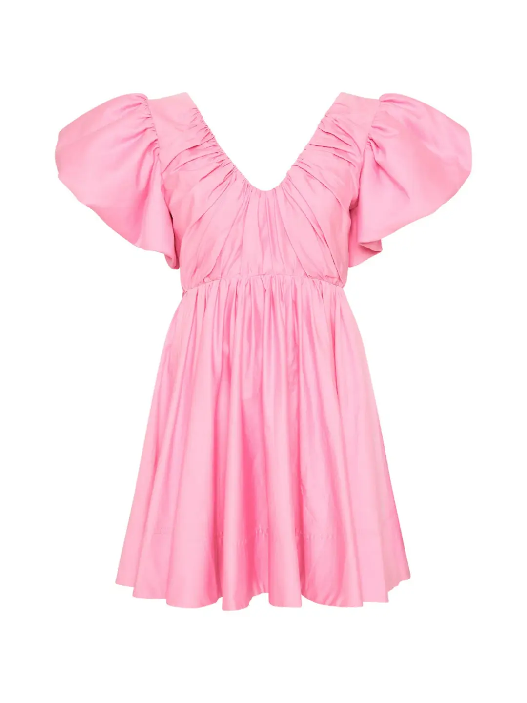 Aje Greta Bow Back Mini Dress Ballet Pink Size AU 10 for rent on The Volte - main image