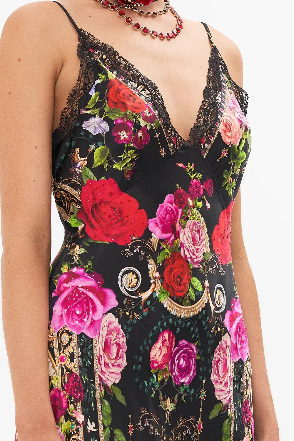 Camilla Reservation for Love Midi Dress Size 14/L for rent on The Volte - main image