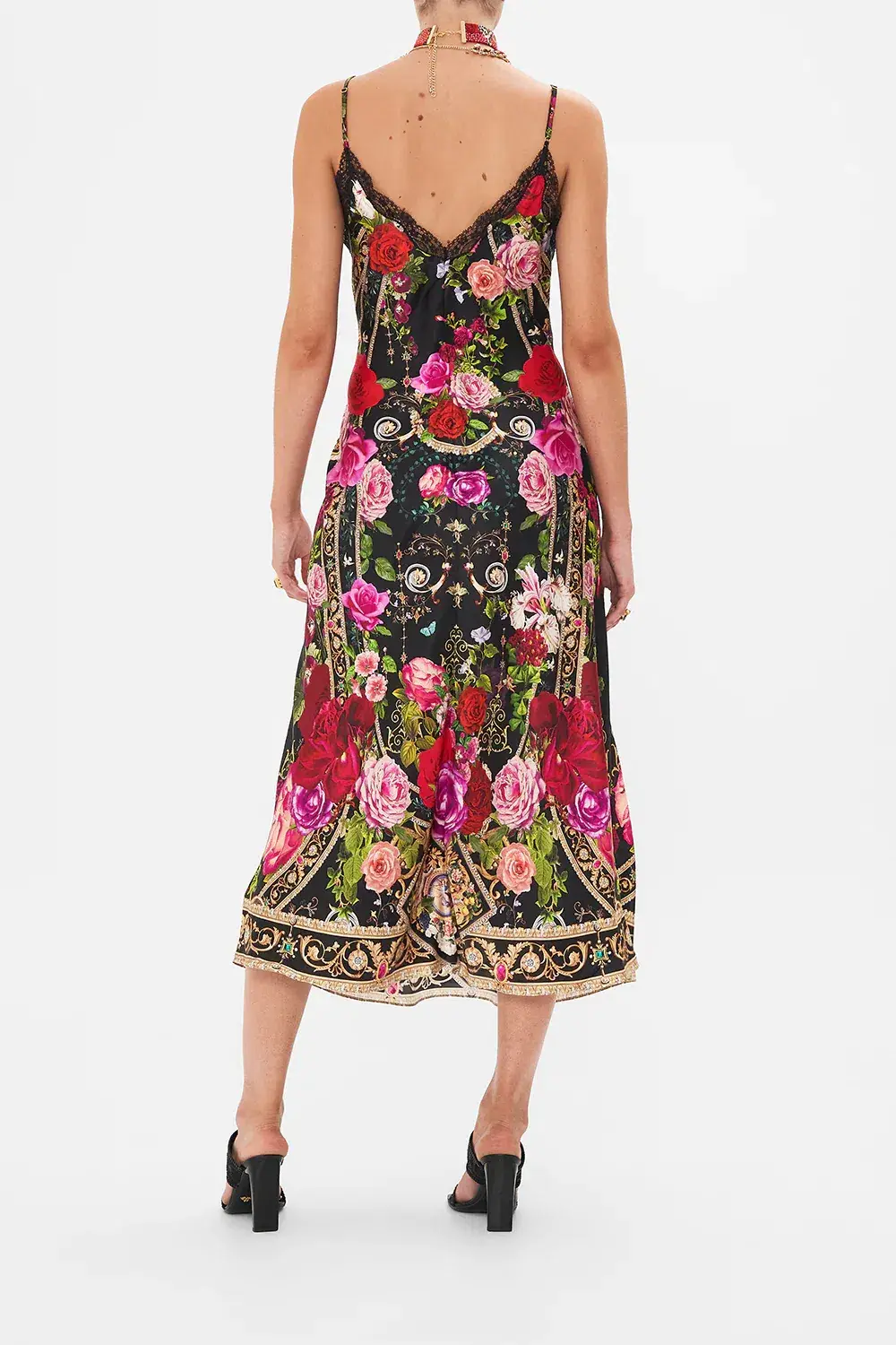 Camilla Reservation for Love Midi Dress Size 14/L for rent on The Volte - main image