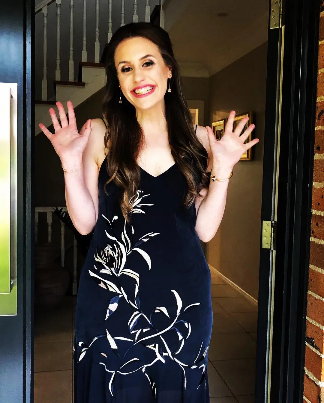 Sass and Bide Nature Games Dress Navy Size 14 for rent on The Volte - main image