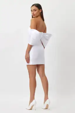Bianca & Bridgett Eden Mini Dress White Size 10 for rent on The Volte - image 2