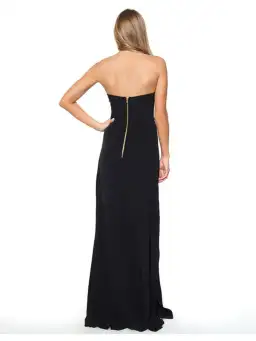 Shona Joy Midnight Meeting Maxi Dress Size Black AU 6 for rent on The Volte - image 4