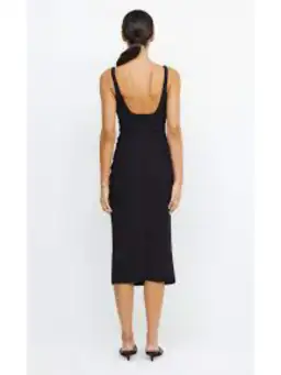 Bec & Bridge Be Mine Square Neck Midi Dress Black Size AU 6 for rent on The Volte - image 3