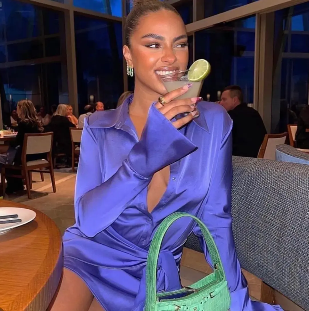 Rat & Boa Alanis Dress Blue Size M / AU 10 for rent on The Volte - main image