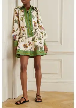 Alemais Birdie Mini Dress In Multi Size 6 for rent on The Volte - image 1