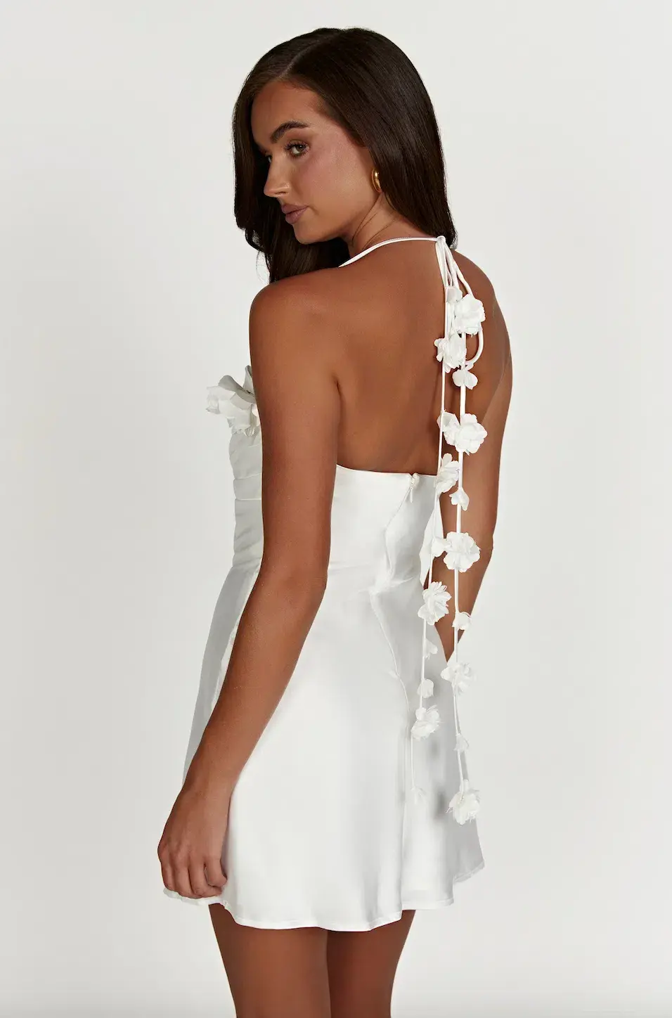 Meshki Otillie Mini Dress White Size 10 - Image 2