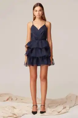 Keepsake the Label Alibi Mini Dress Midnight Size XS / AU 6 for rent on The Volte - image 1