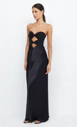 Bec & Bridge Halle Strapless Dress Black Size 8 for rent on The Volte - image 2