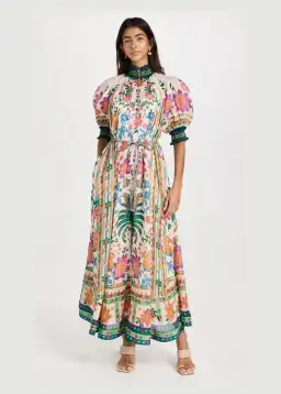 Zimmermann Ginger Swing Maxi Dress Multi Print Size 1 / AU 10 for rent on The Volte - image 1