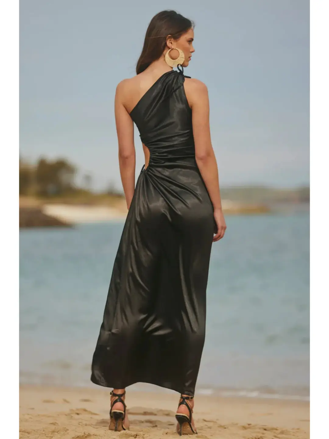 Sonya Moda Nour Black Dress Size AU 10 for rent on The Volte - main image