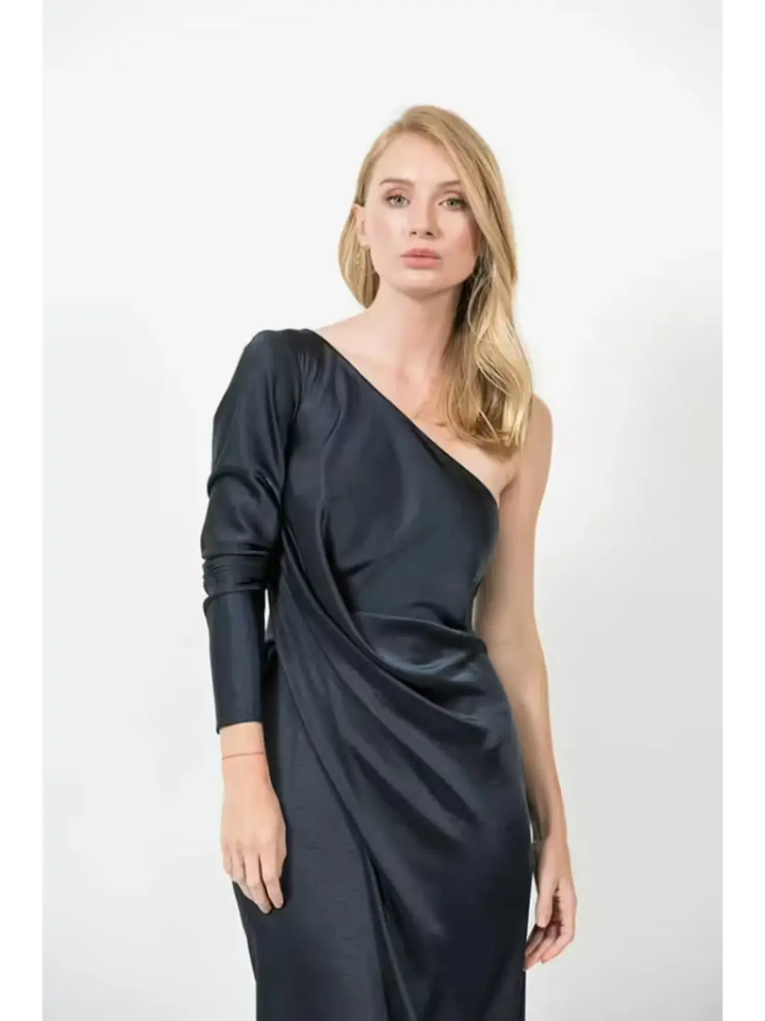 One Fell Swoop Scarlett Maxi Dress in Navy Size AU 14 for rent on The Volte - main image