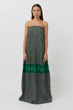 Camilla and Marc Rivoli Column Dress Print Size 6 for rent on The Volte - image 1