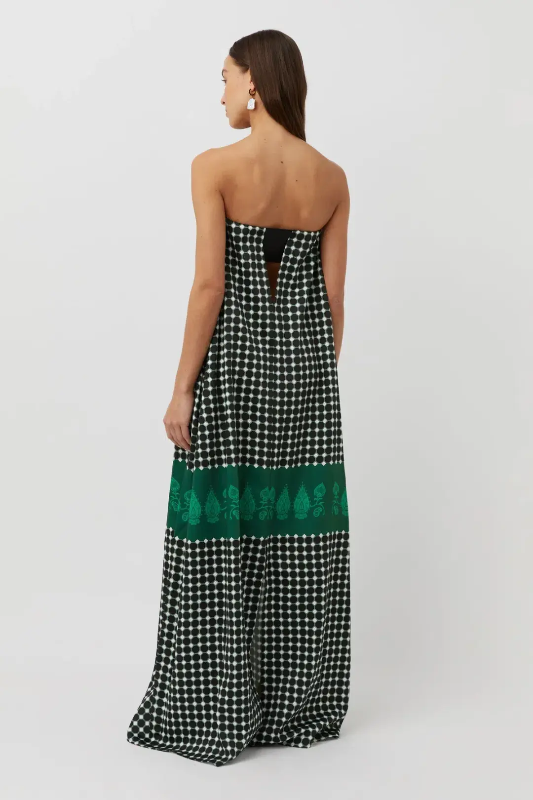 Camilla and Marc Rivoli Column Dress Print Size 6 for rent on The Volte - main image
