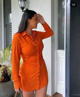 With Jean Andy Dress Maple for rent on The Volte - image 1