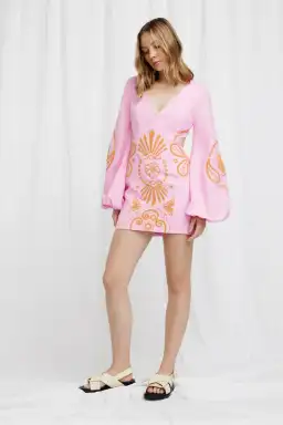 Significant Other Seren Mini Dress Fuchsia Size 12