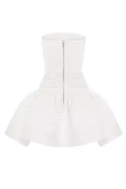 Alex Perry Sophie Stripe Jacquard Dress Size 10 for rent on The Volte - image 5