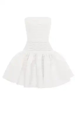 Alex Perry Sophie Stripe Jacquard Dress Size 10 for rent on The Volte - image 4